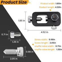 Load image into Gallery viewer, Versatile Paintball &amp; HPA Tank Filling Adapter with Stainless Steel Design