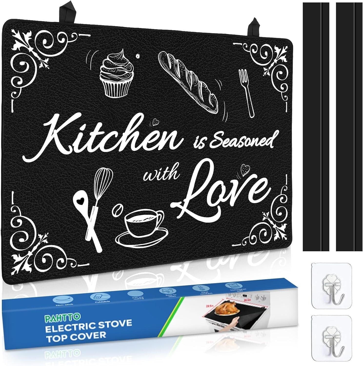 Versatile 28.5x20.5" Stove Top Mat: Heat Insulator, Protector & Ironing Surface