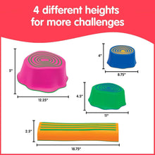 Load image into Gallery viewer, Step-a-Trail: Fun 6-Piece Kids Obstacle Course for Sensory Play and Coordination