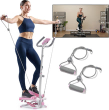 Load image into Gallery viewer, 2-in-1 Smart Workout Machine with Resistance Bands - Total Body Fitness in Pink