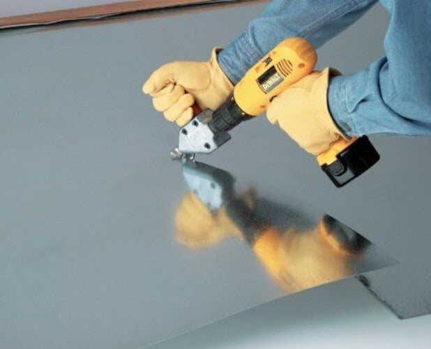 Upgrade Power Drills to Sheet Metal Shears with Turbo Shear – 20 Gauge Capacity