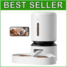 Load image into Gallery viewer, Automatic Feeder with Night Vision Camera - Watch &amp; Feed Your Pets Remotely