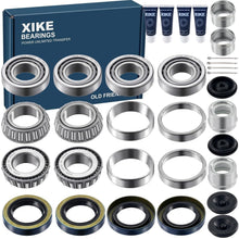 Load image into Gallery viewer, Alloy Steel 4 Set Trailer Wheel Hub Kit with Dust Cover &amp; Cotter Pin Included