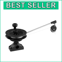 Load image into Gallery viewer, Sleek Black Fishing Equipment Downrigger - Perfect for Interest in Deep Fishing