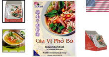 Load image into Gallery viewer, Authentic Beef Pho Soup Mix - Instant 12-Pack for Delicious Home Dining