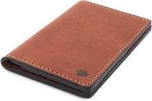 Load image into Gallery viewer, Luxury Leather Passport Holder – Fits 3.5" x 5.5" Field Notes, Travel Organized