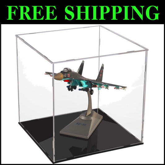 Elegant Dustproof Acrylic Display Box for Toys & Collectibles – Easy Assembly
