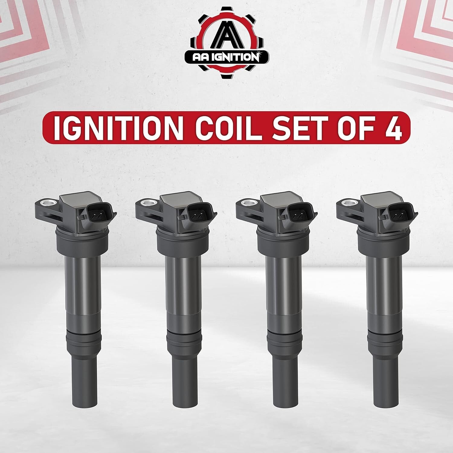 Replacement Ignition Coil Pack Set - Guaranteed Fit for Kia 1.4L to 2.4L Engines