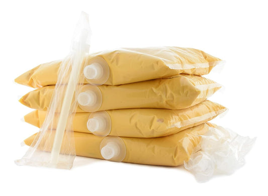 4 Pack Rico's 140oz Cheddar Nacho Cheese Sauce - Smooth, Creamy, Ready to Serve