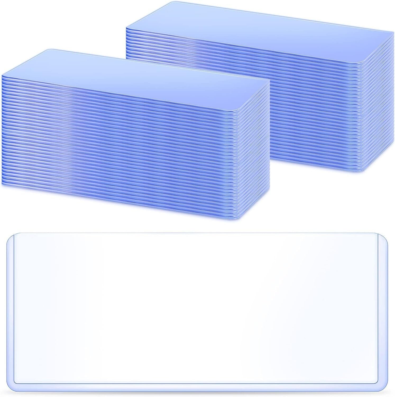 Clear 200-Piece Currency Sleeves - Protect and Showcase Banknotes Conveniently