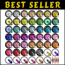 Load image into Gallery viewer, Nail Art Made Easy: 48 Color Chrome Powder Set with Applicators Included
