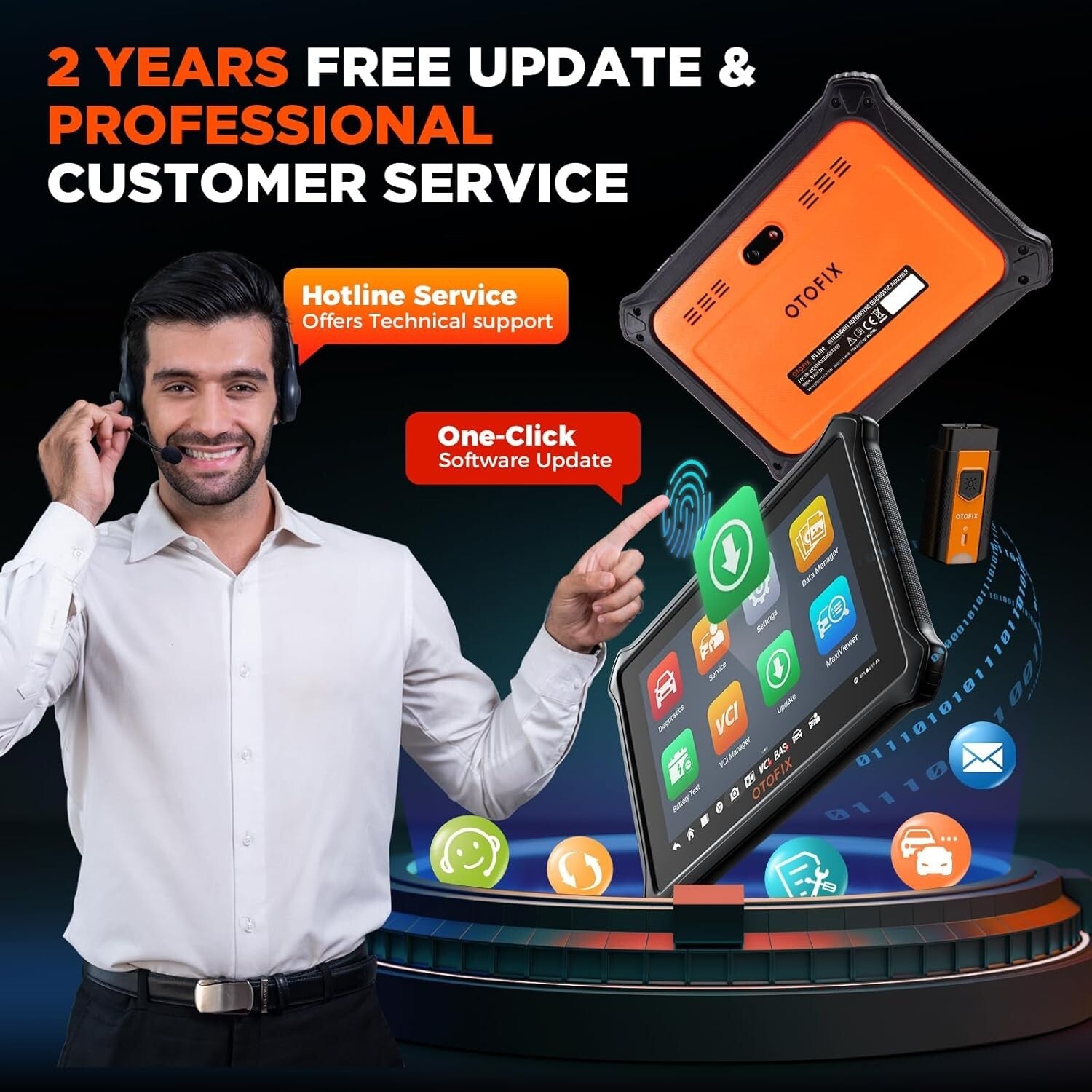 D1 Lite Bidirectional Automotive Diagnostic Scanner - 2025 Coverage & 38+ Resets