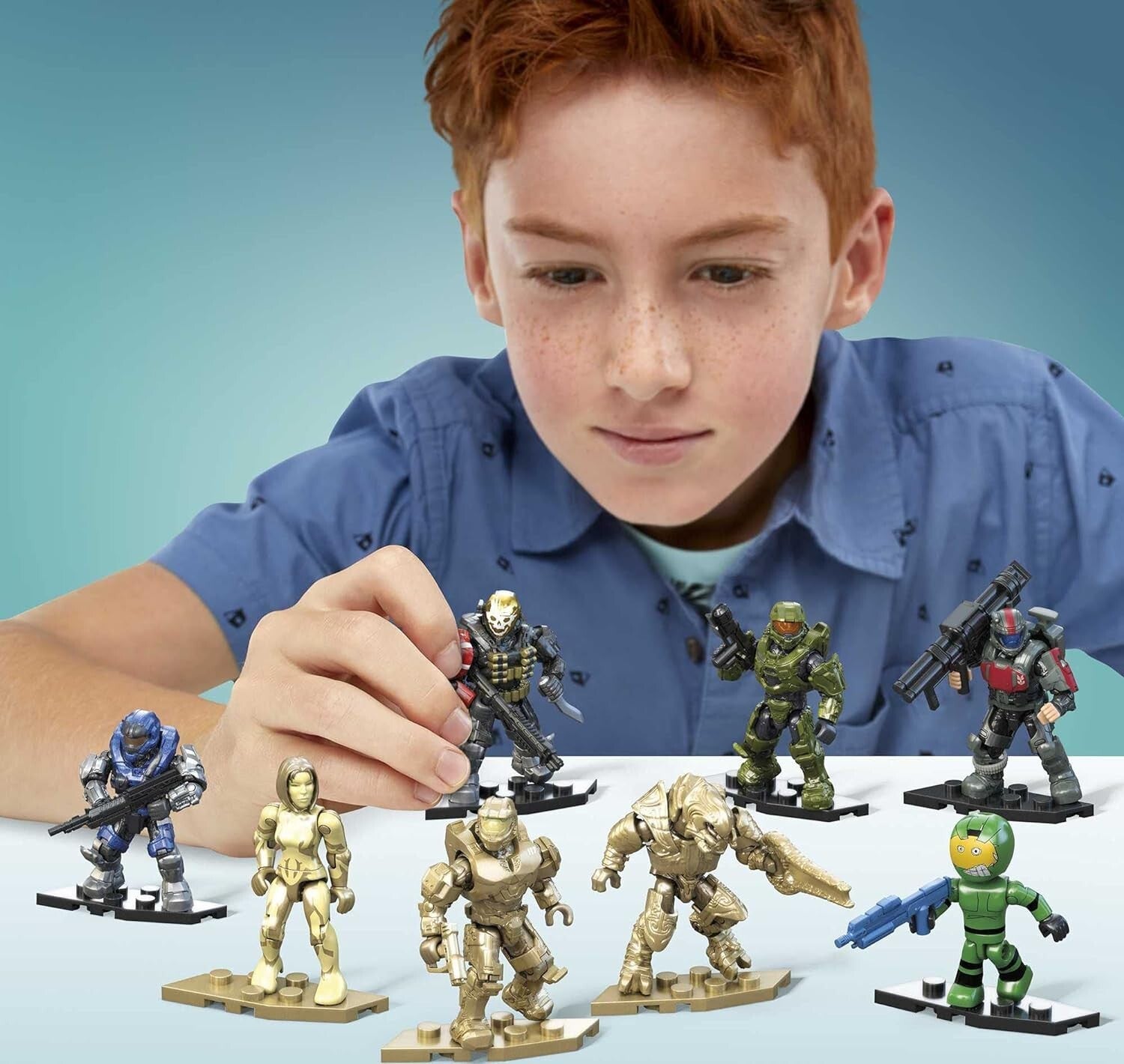 Exclusive 20th Anniversary Halo Character Pack with 20 Figures & Accessories