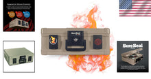 Load image into Gallery viewer, Impact-Rated SureSeal Fireproof Chest - 48 Hour Water Resistance, Key Lock
