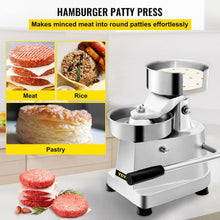 Load image into Gallery viewer, Easy-Clean 5-Inch Burger Press with 1000 Patty Papers for Restaurant &amp; Home Use