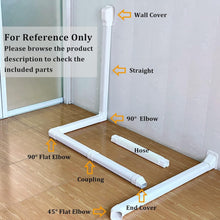 Load image into Gallery viewer, Durable 16.5Ft Mini Split Line Set Cover - Easy Install &amp; Weather-Resistant