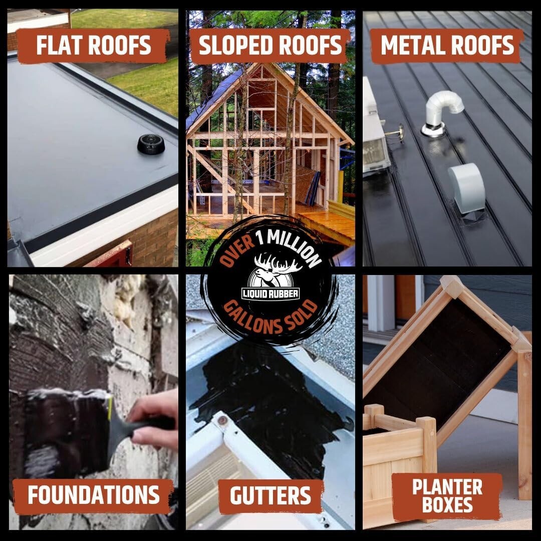 Advanced Waterproof Sealant - DIY Leak Repair for Roofs, Gutters, and More