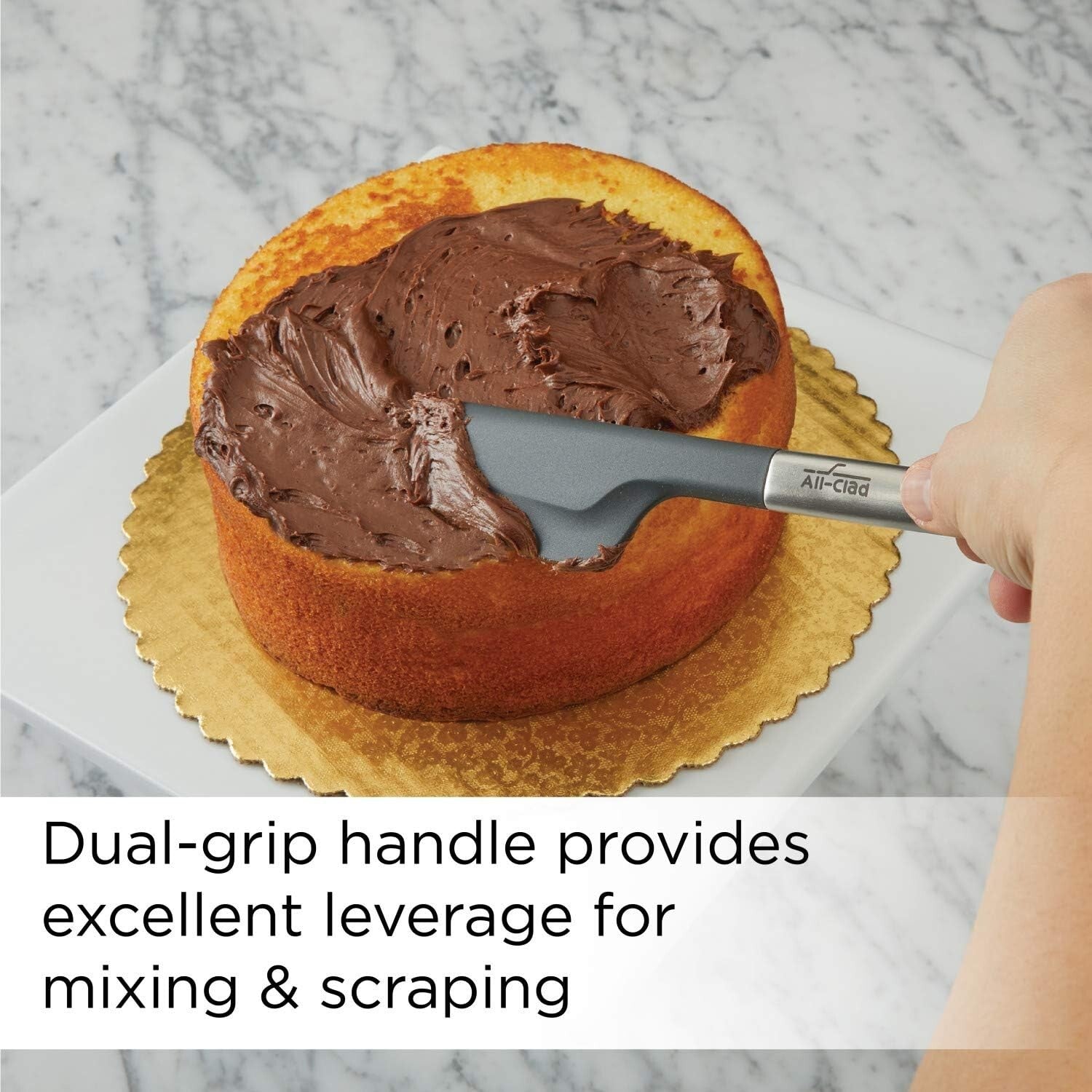 5-Piece Heat-Resistant Silicone and Steel Kitchen Gadget Set - Dishwasher Safe