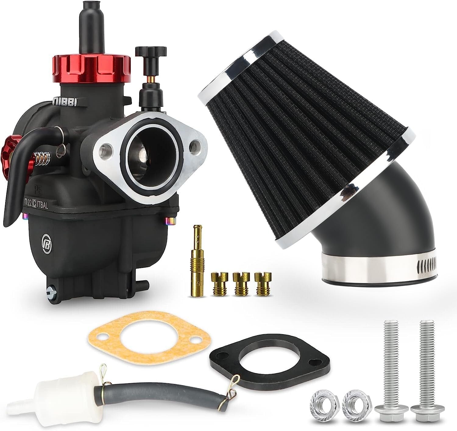 19mm PE Carburetor Kit - Upgrade Your Dirt Bike with Anodized Performance