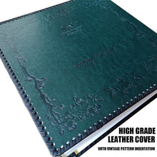 Load image into Gallery viewer, Elegant Vintage Leather Photo Album - 80 Self-Adhesive Pages for Memories