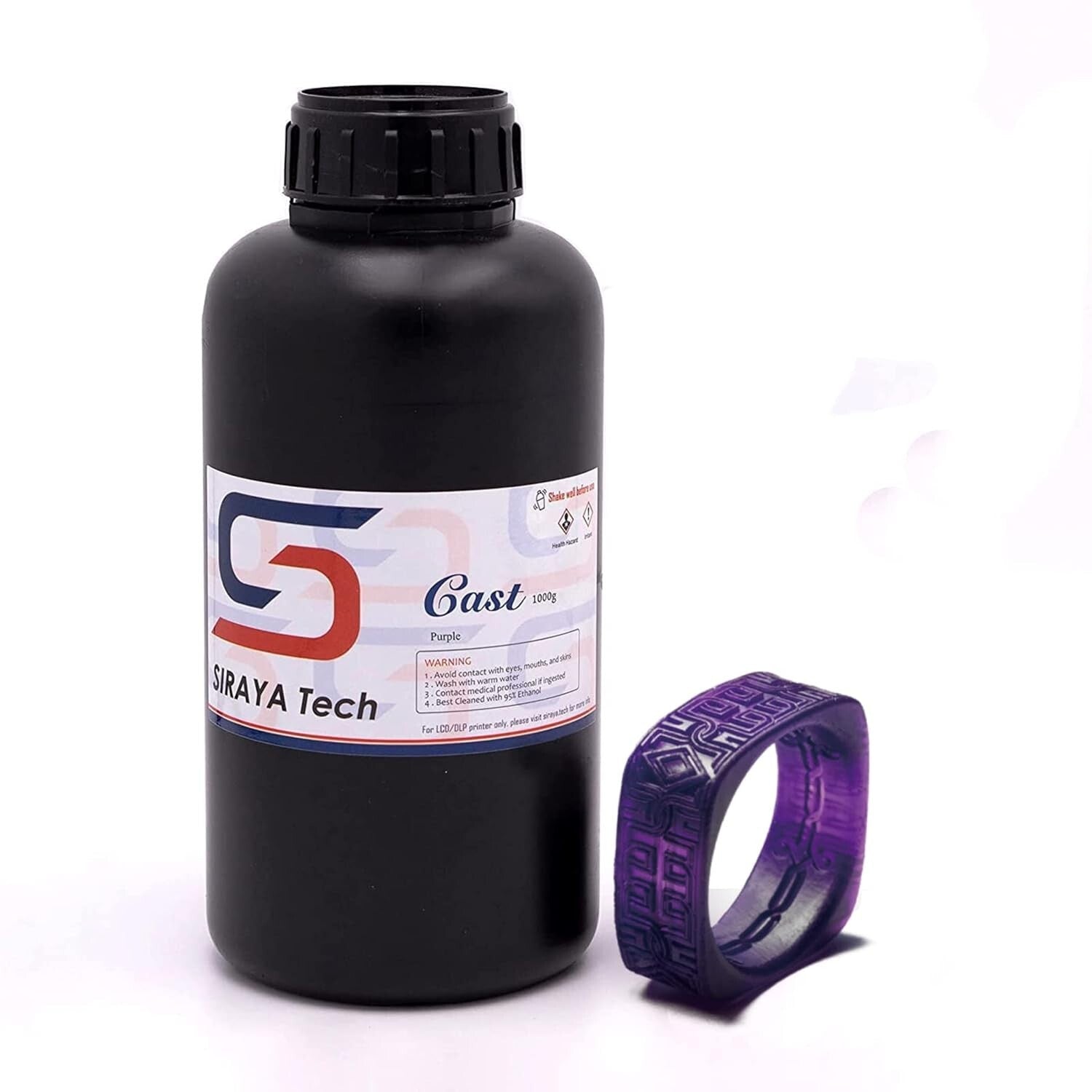 Easy to Use Cast 3D Printer Resin - 1kg High Precision for Jewelry & Metal Parts