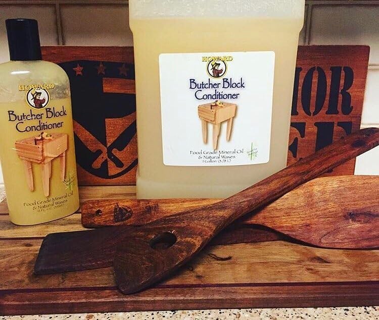 Revitalizing Butcher Block Conditioner 128 oz - Safe for All Wooden Surfaces