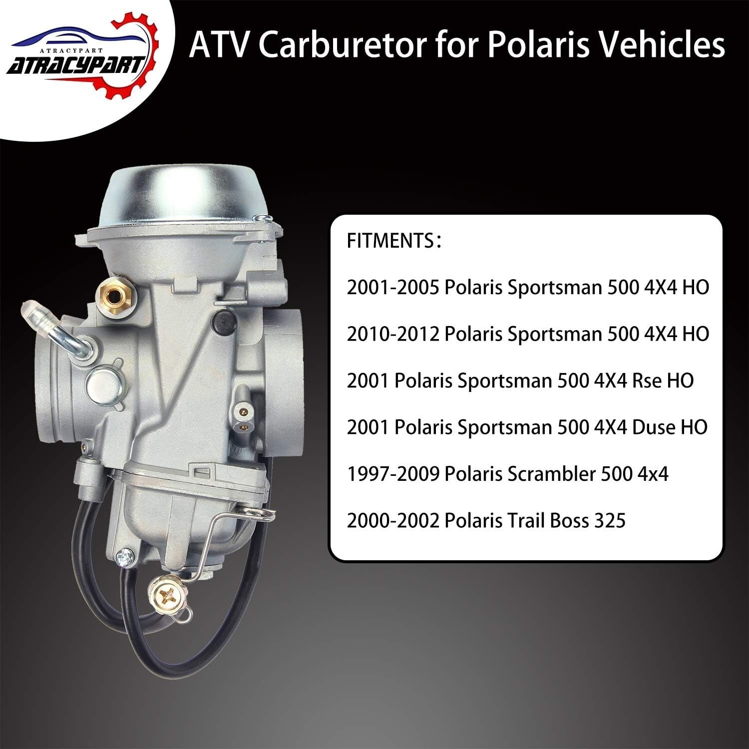 High Performance Carburetor Compatible with Polaris Sportsman & Scrambler Models