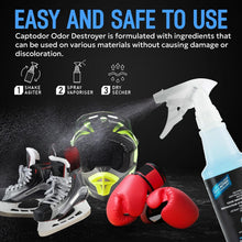 Load image into Gallery viewer, Gentle Odor Eliminator Spray for Sports Gear - Fresh Rain Scent, 16.9 Fl Oz