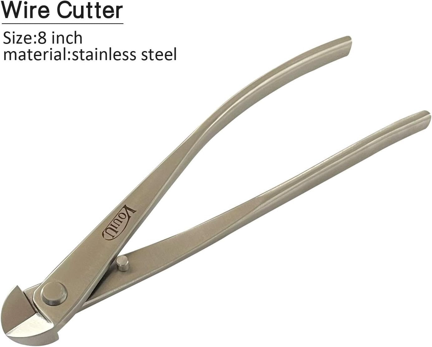 Durable Bonsai Tool Set: Knob Cutter, Trunk Splitter, & More in Stainless Steel