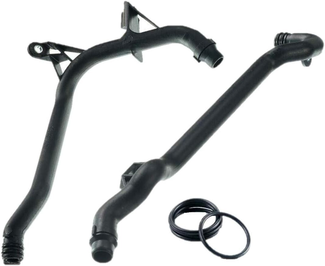 Premium Engine Inlet & Coolant Pipe Pair with O-Rings for BMW 320i/330i Series