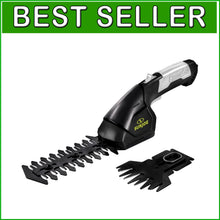 Load image into Gallery viewer, 2.5 lbs Cordless 7.2V Grass Shears &amp; Hedge Trimmer - Perfect for Small Gardens
