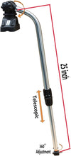Load image into Gallery viewer, Versatile Fish Finder Mounting Arm for Inflatable Boats &amp; Kayaks - Deck Mount