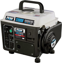 Load image into Gallery viewer, Lightweight 1,200 Peak Watts Gas Generator with Recoil Start for Outdoor Use