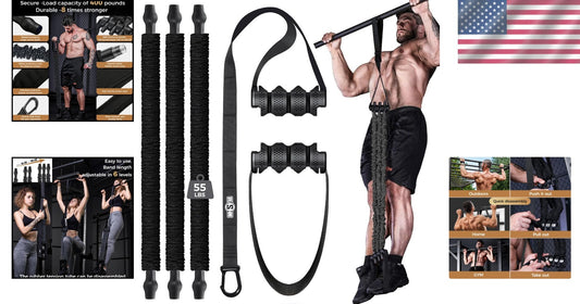 Professional Adjustable Strength Bands for Pull-Ups – Ultimate Fitness Tool