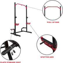 Load image into Gallery viewer, Ultimate Multifunctional Strength Training Home Gym - Adjustable Power Rack