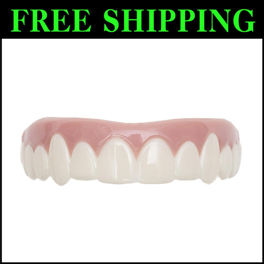 Premium BPA-Free Upper Veneers - Large Size for Effortless Smile Improvement