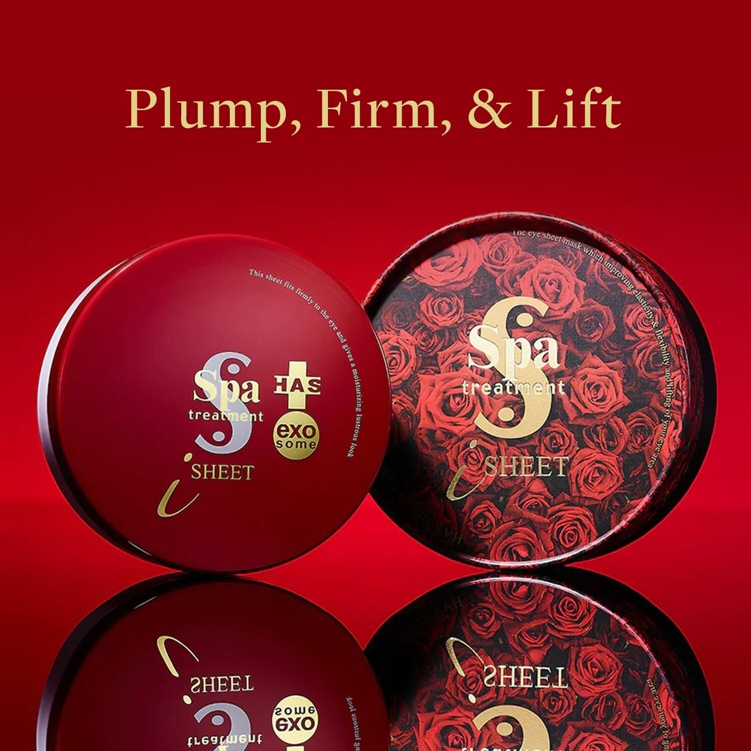 Hydrating Eye Masks with Collagen & Hyaluronic Acid - 30 Pairs of Luxury Care