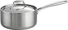 Load image into Gallery viewer, Versatile 3-Quart Stainless Steel Saucepan with Lid - NSF Certified &amp; Easy Clean