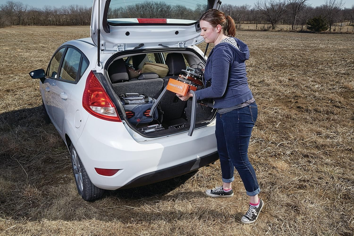 Champion Workhorse Electronic Trap - Compact Clay Thrower with 50 Clay Capacity