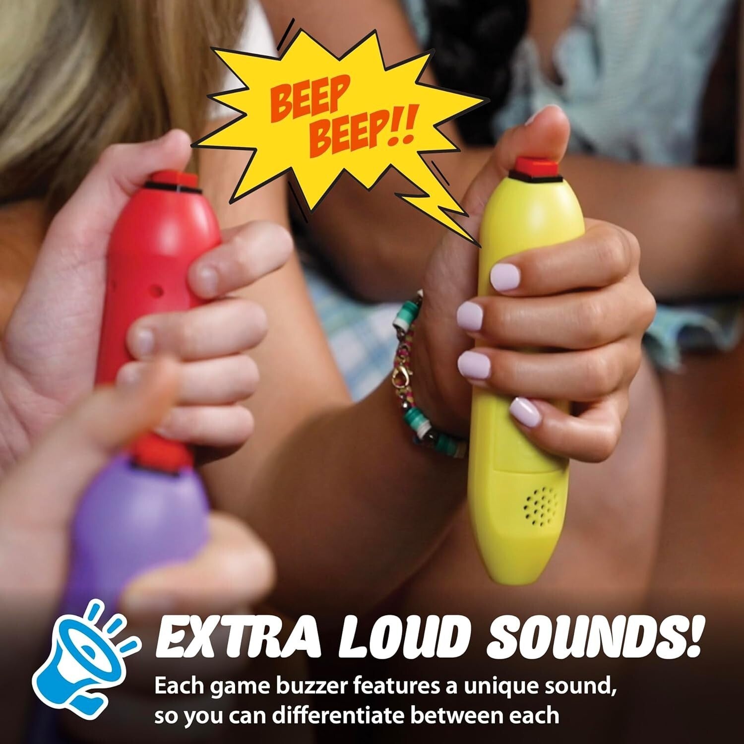 Fast-Action Game Show Experience: 8-Player Wireless Buzzer Console - Ages 12-103