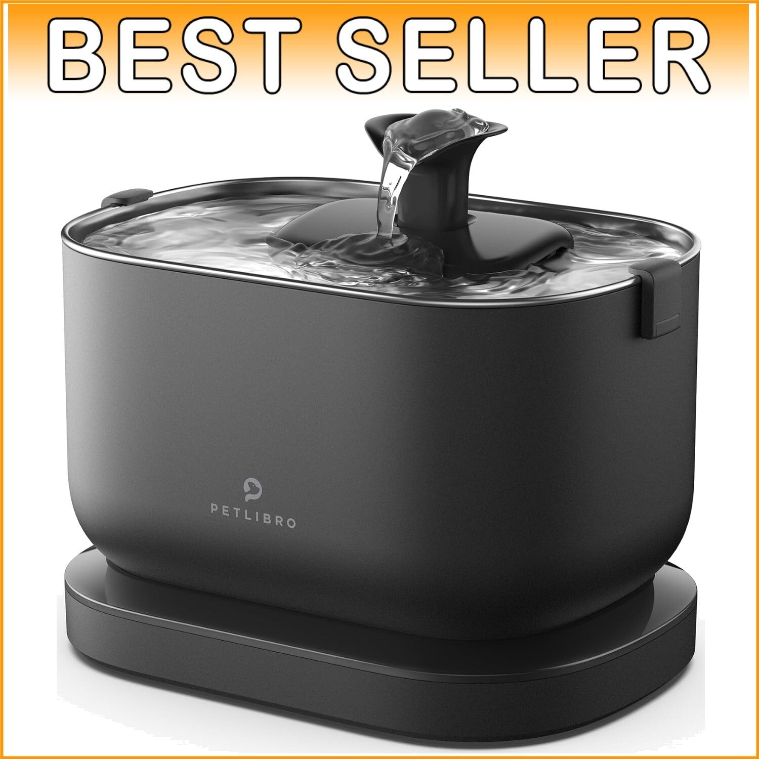 Elegant 2.5L Cat Water Fountain - Wireless, Easy Clean, Premium Stainless Steel