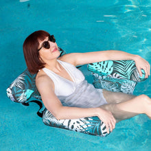Load image into Gallery viewer, Tropical Themed Inflatable Pool Floats - Adjustable Lounge Chairs for Summer