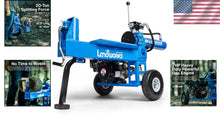 Load image into Gallery viewer, Gas-Powered 20 Ton Log Splitter - Efficient Forestry Tool with Safety Features