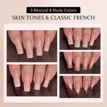 Load image into Gallery viewer, Professional Quality XCOATTIPS French Press-On Nails - 150 Long Gel Tips