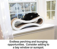Load image into Gallery viewer, Reversible Cat Scratch Lounge with Organic Catnip - Stylish Eco-Friendly Design