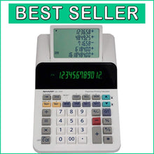 Load image into Gallery viewer, Compact Paperless Printing Calculator with 12-Digit Display for Business Use