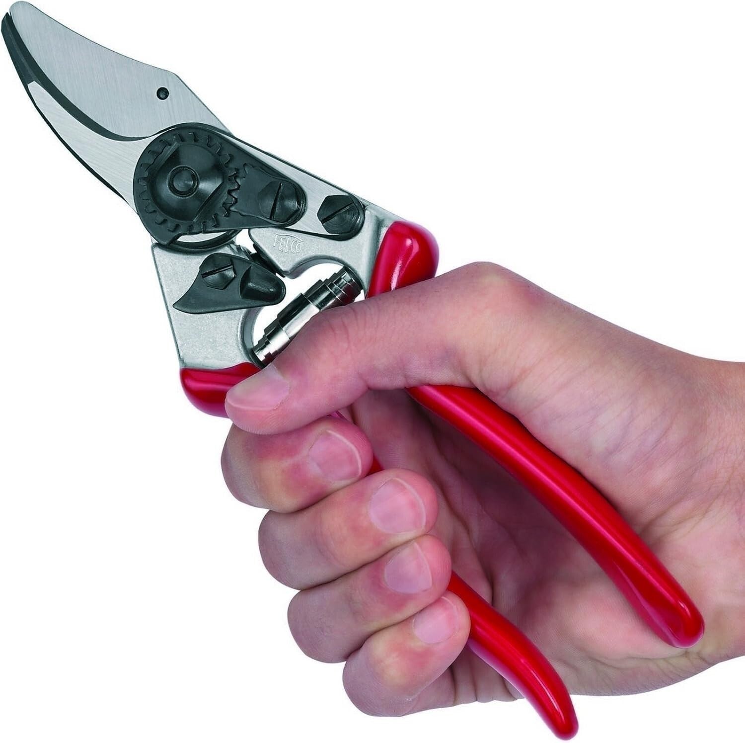 Durable Swiss Pruning Scissors with Hardened Steel Blade - 0.8" Capacity