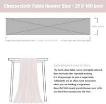 Load image into Gallery viewer, Versatile 10-Pack Pink Table Runners - Cozy Addition for Weddings &amp; Birthdays