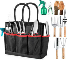 Load image into Gallery viewer, Fashionable 9-Piece Gardening Tools with Durable Tote Bag - Ideal Gift for Women