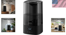 Load image into Gallery viewer, Silent Operation Humidifier with Built-In Humidity Sensor - 430 sq ft Coverage